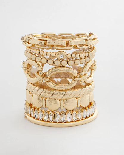 Textured Circle Stretch Bracelet - Chico's
